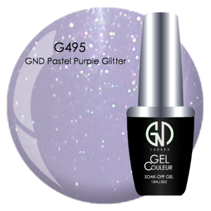 GND Pastel Purple Glitter | GND Canada® 1-Step Gel - CM Nails & Beauty Supply