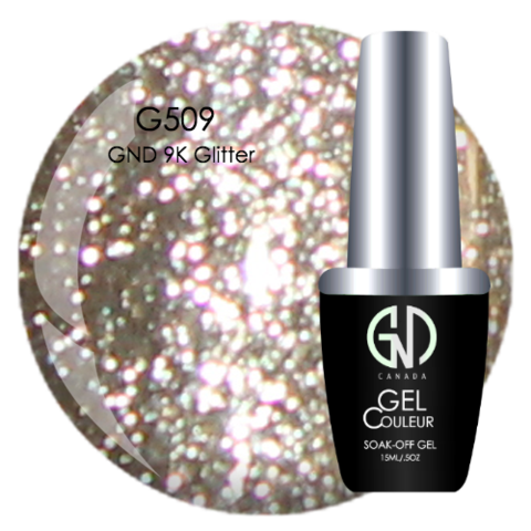 GND 9K Glitter | GND Canada® 1-Step Gel - CM Nails & Beauty Supply