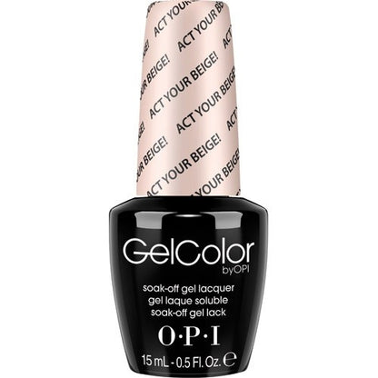 OPI GelColor - Act Your Beige - T66 - CM Nails & Beauty Supply