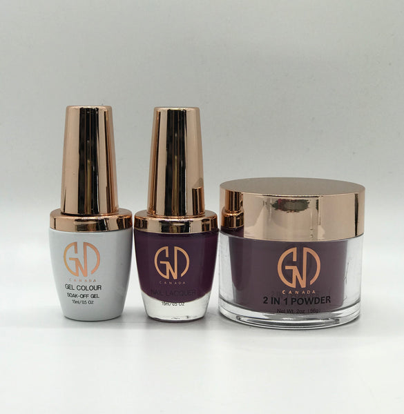 3-in-1 Nail Combo: Dip, Gel & Lacquer #186 GND Canada® - CM Nails & Beauty Supply