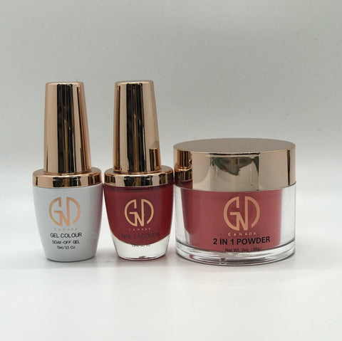 3-in-1 Nail Combo: Dip, Gel & Lacquer #195 GND Canada® - CM Nails & Beauty Supply
