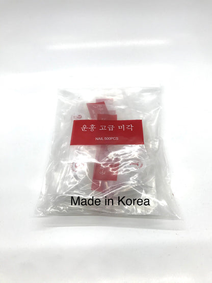 Clear Stiletto Nail | Short | Extra Long | Dramatically Thin & Edgy -Bag 500 tips - CM Nails & Beauty Supply