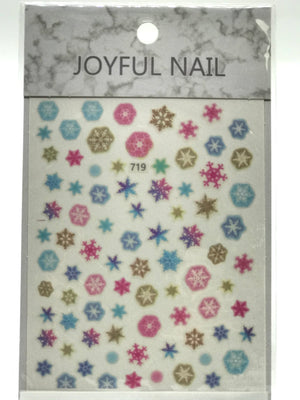 Christmas Nail Art Stickers (719) - CM Nails & Beauty Supply