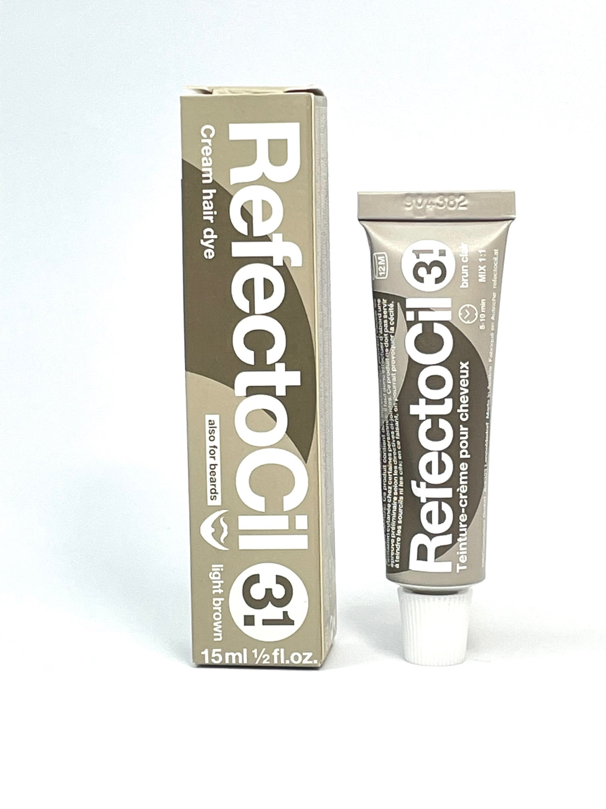 Teinture Pour Cils Et Sourcils RefectoCil Nº3 Marron - 15 Ml, Neuf Sous Blister