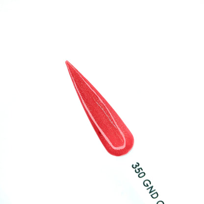 On the Red Glittery Carpet - #350 | GND Canada® 1-Step Gel - CM Nails & Beauty Supply