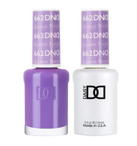 DND - Kazoo Purple #662 - Gel & Lacquer Duo - CM Nails & Beauty Supply