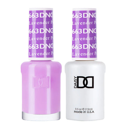 DND - Lavender Pop #663 - Gel & Lacquer Duo - CM Nails & Beauty Supply