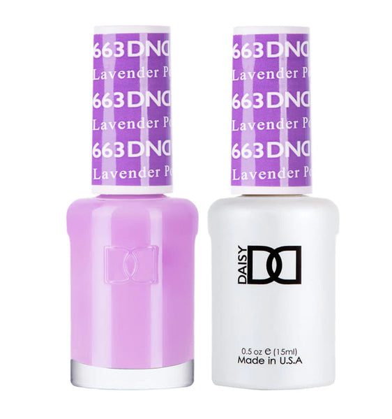 DND -Lavender Pop #663 - Gel & Lacquer Duo