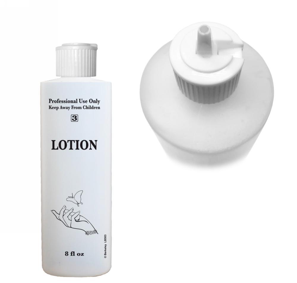 "Lotion" Labelled Bottle with Flip Cap - Available in 8 oz & 16 oz - CM Nails & Beauty Supply