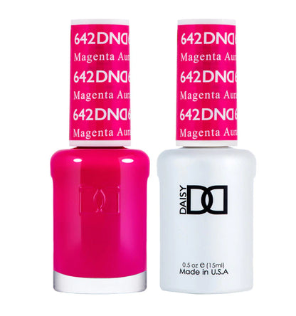 DND - Magenta Aura #642 - Gel & Lacquer Duo - CM Nails & Beauty Supply
