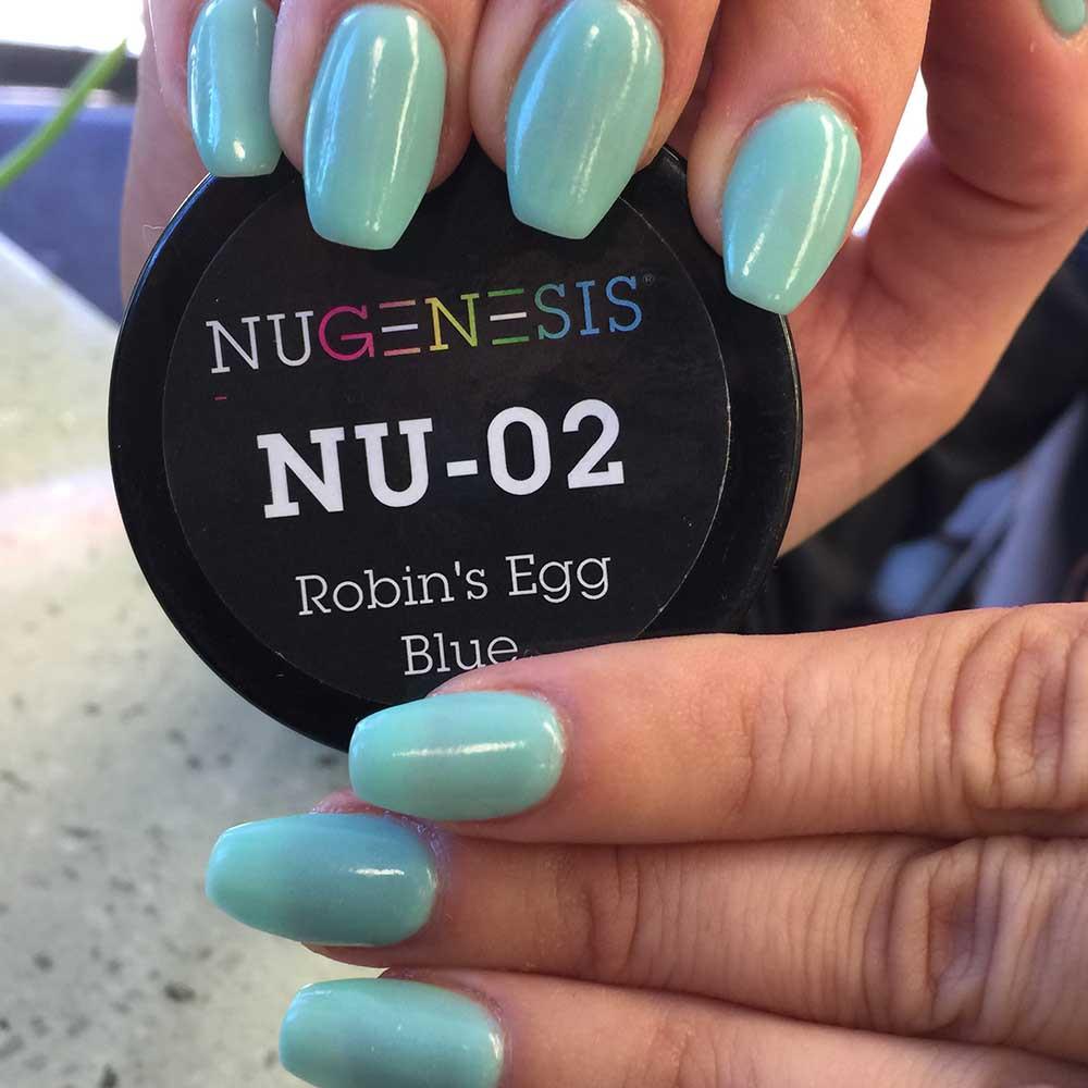 NuGenesis - NU 02 Robin's Egg Blue | NuGenesis® - CM Nails & Beauty Supply