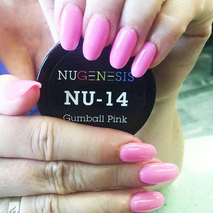 NuGenesis - NU 14 Gumball Pink | NuGenesis® - CM Nails & Beauty Supply