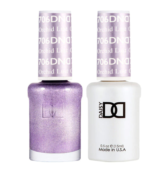 DND - Orchid Lust #706  - Gel & Lacquer Duo