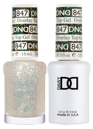 DND - Overlay Top Gel #847 - Gel & Lacquer Duo - CM Nails & Beauty Supply