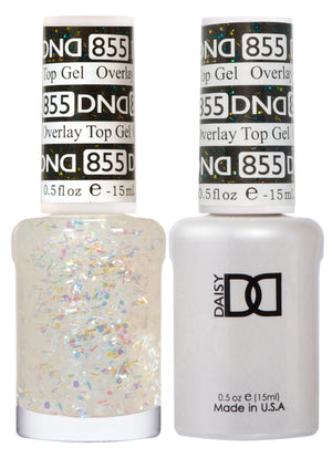 DND - Overlay Top Gel #855 - Gel & Lacquer Duo - CM Nails & Beauty Supply