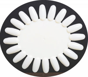 Colour Chart | 20-Tip Oval Polish Display - Pack of 10 - CM Nails & Beauty Supply