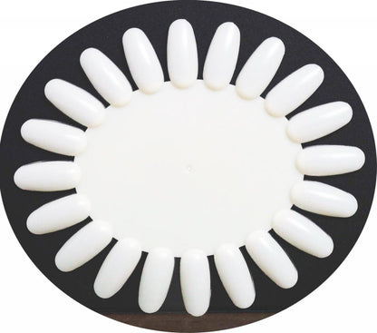 Colour Chart | 20-Tip Oval Polish Display - Pack of 10 - CM Nails & Beauty Supply