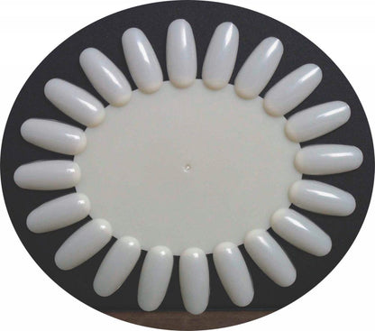 Colour Chart | 20-Tip Oval Polish Display - Pack of 10 - CM Nails & Beauty Supply