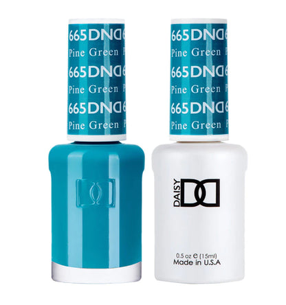 DND - Pine Green #665 - Gel & Lacquer Duo - CM Nails & Beauty Supply