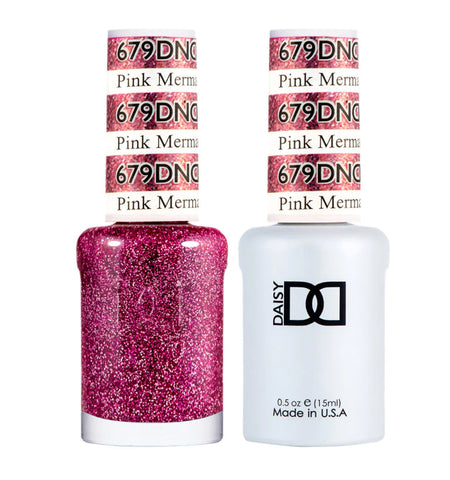 DND - Pink Mermaid #679  -  Gel & Lacquer Duo