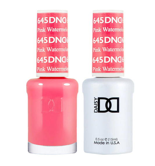 DND - Pink Watermelon #645 - Gel & Lacquer Duo - CM Nails & Beauty Supply