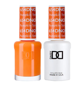 DND - Pumpkin Spice #654 - Gel & Lacquer Duo