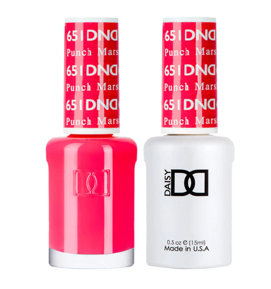 DND - Punch Marshmellow #651 - Gel & Lacquer Duo - CM Nails & Beauty Supply