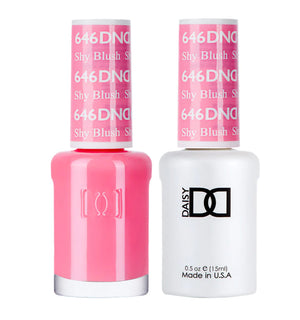 DND - Shy Blush #646 - Gel & Lacquer Duo - CM Nails & Beauty Supply