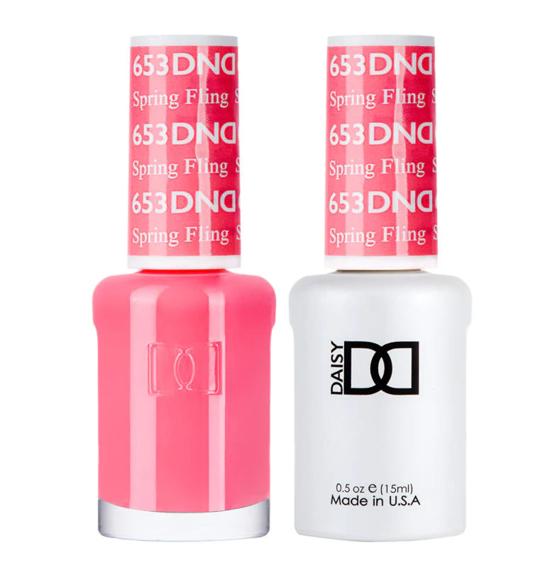 DND -Spring Fling #653 - Gel & Lacquer Duo