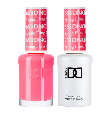 DND -Spring Fling #653 - Gel & Lacquer Duo