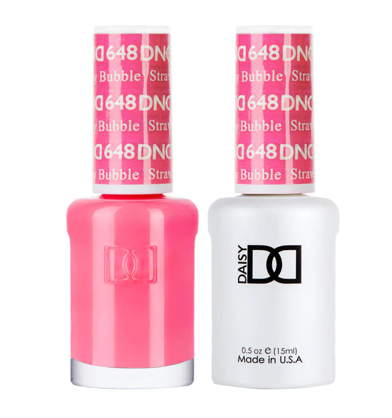 DND - Strawberry Bubble #648 - Gel & Lacquer Duo - CM Nails & Beauty Supply