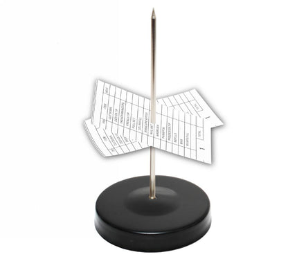 Ticket Collector (Black/silver) 100% Metal - CM Nails & Beauty Supply