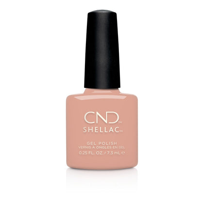 CND Shellac Baby Smile soft peachy nude gel polish bottle