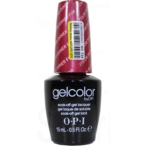 OPI GelColor - T25 Colors to Dinner | OPI®