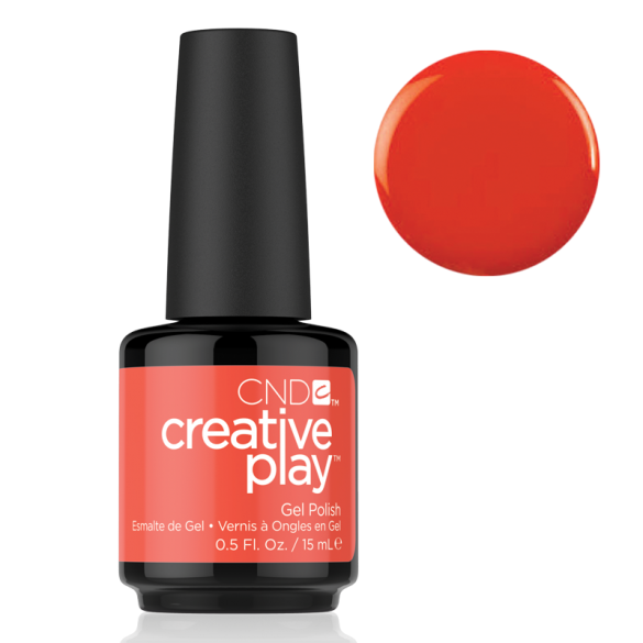 CND Creative Play Gel Polish - Tangerine Rush | CND - CM Nails & Beauty Supply