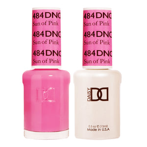 DND - Sun Of Pink #484 - Gel & Lacquer Duo