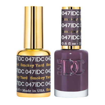 DC Smokey Yard #047 - Gel Polish & Lacquer Duo - CM Nails & Beauty Supply