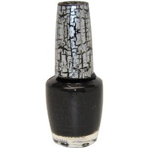 OPI Nail Lacquer - E53 Black Shatter | OPI® - CM Nails & Beauty Supply