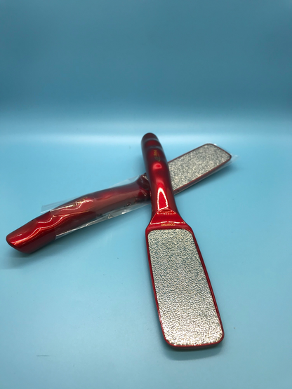 Foot File | Che’ci Pro | Coarse | Red Finish Handle - CM Nails & Beauty Supply