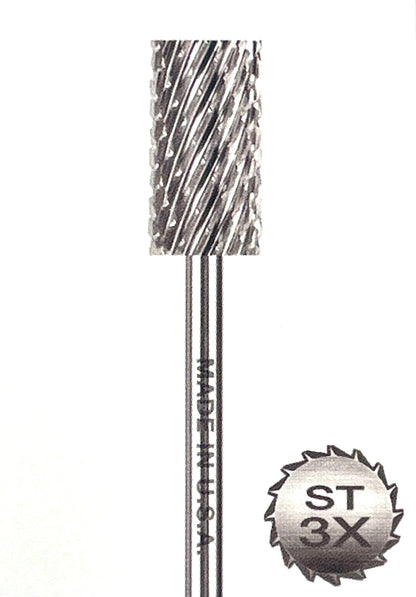 Startool Carbide| Bit | Large / Small / 3 In 1 / Loxo Mandrel Head 3/32" | - Gold & Silver - CM Nails & Beauty Supply