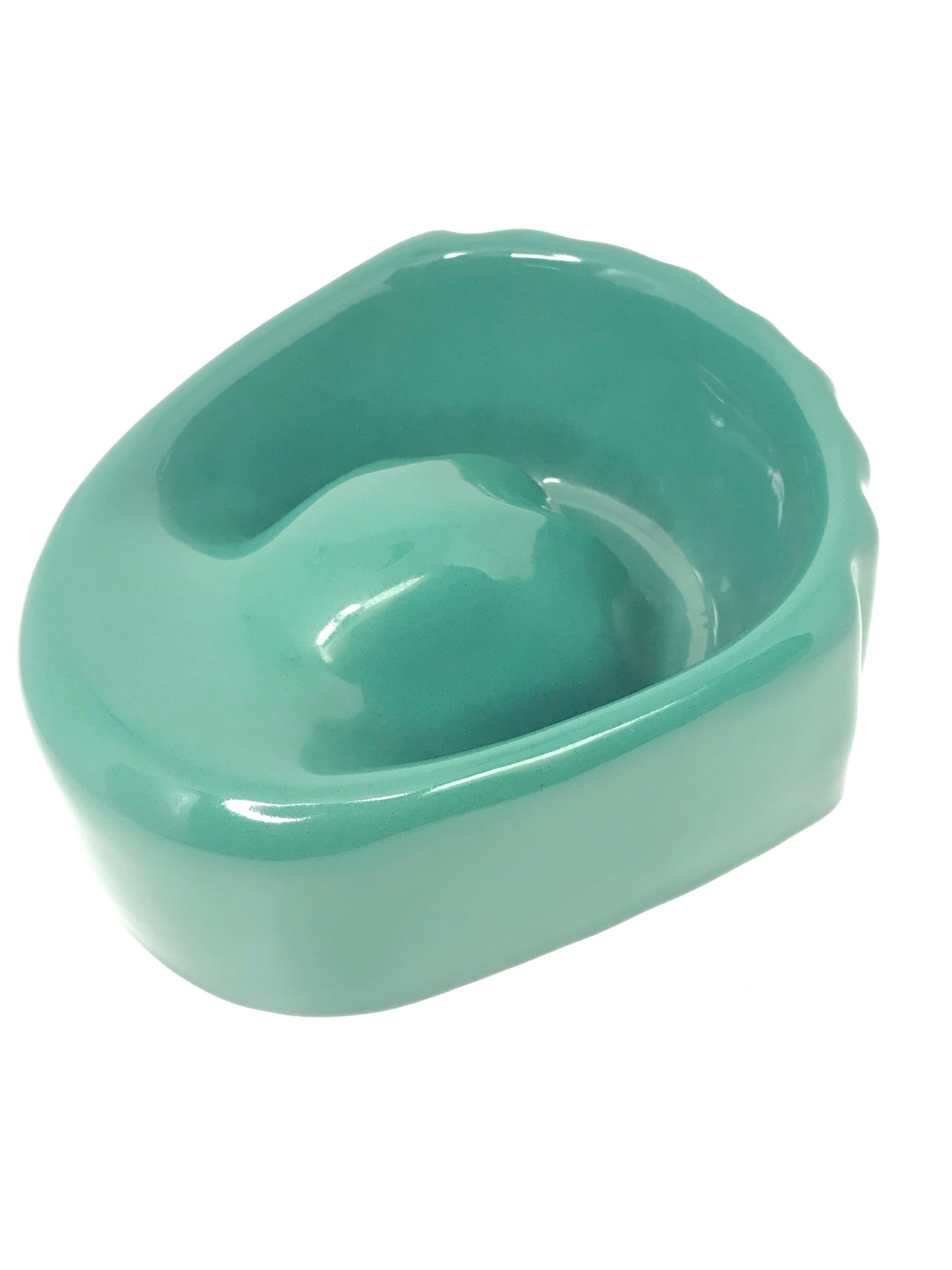 Potland Manicure Bowl | Marble | Green | Black Colour