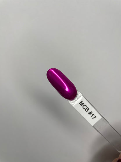 Premium Chrome Pen Powder 25 Metallic Shades with Built-in Sponge - CM Nails & Beauty Supply