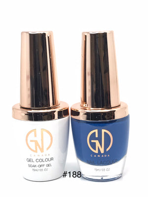Duo Gel & Lacquer #188 | GND Canada® - CM Nails & Beauty Supply