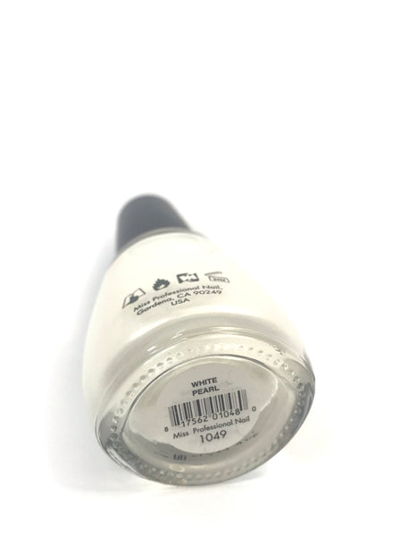 Sation Nail Lacquer # 1049 | White Pearl |