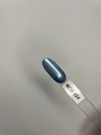 Premium Chrome Pen Powder 25 Metallic Shades with Built-in Sponge - CM Nails & Beauty Supply