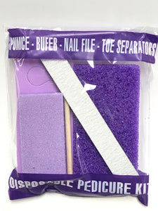 Pedicure Kit | Yellow 4 In 1 | Purple 5 In 1 |