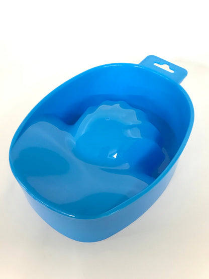 Plastic Manicure Bowl | Clear | White | Red | Light Blue | Purple | Yellow - CM Nails & Beauty Supply