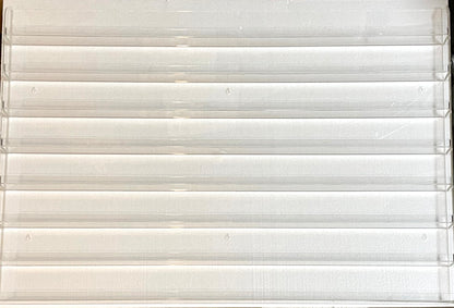 Wall-Mounted Nail Polish Rack – Holds 240 Bottles, Clear Acrylic Display (In-Store Pickup Only) - CM Nails & Beauty Supply