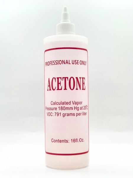 Acetone (100%) - 16 Oz - Nail Polish Remover