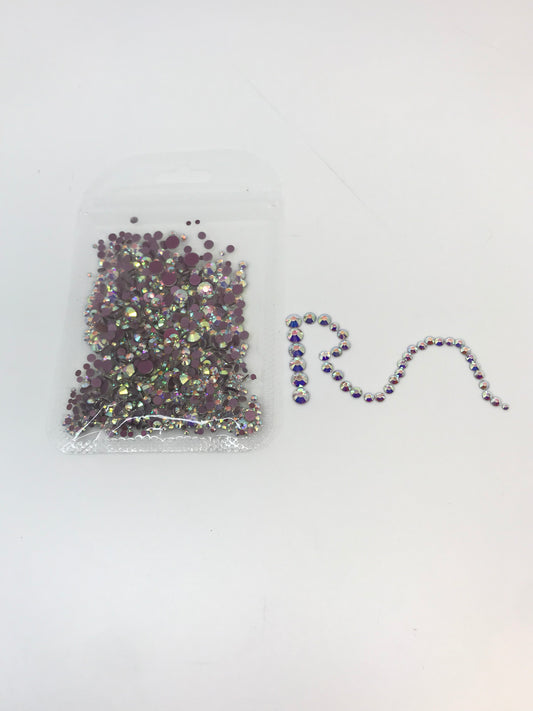 Multi shape Rhinestone AB | Bag 1440 pcs | - CM Nails & Beauty Supply
